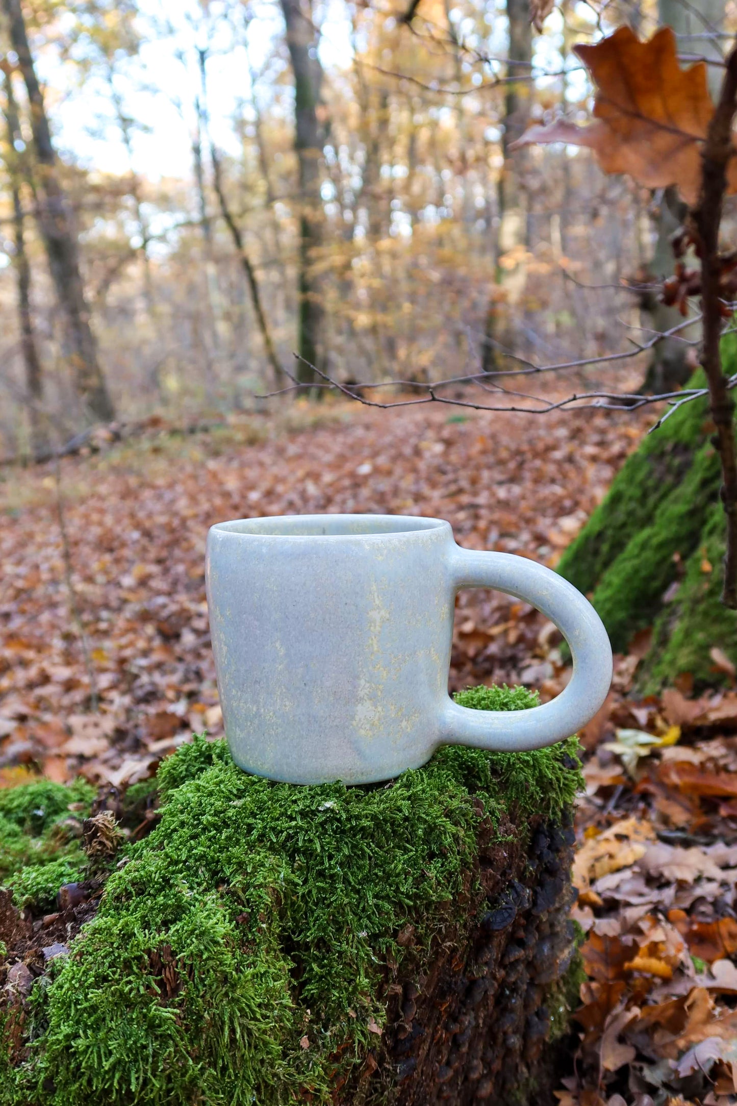 golden ivory mug